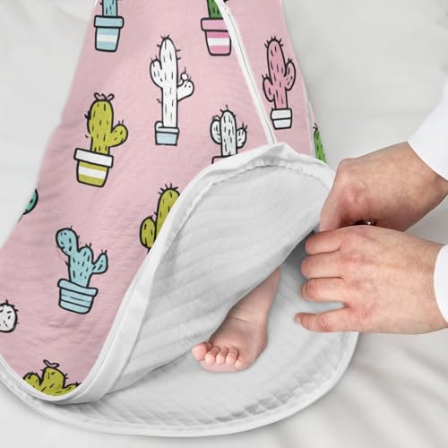 Image of vvfelixl Bright Funny Dinosaurs Baby Sleeping Bag Sleep Sack,Baby Wearable Blanket Sleep Suit for 0-6 Months