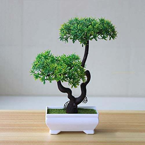 Planta artificial heaven2017, bonsai falso em vaso para decoração de casa de hotel e jardim