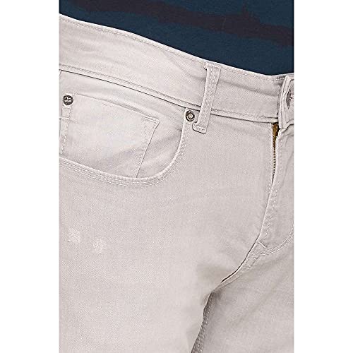 Image of Spykar Dark Tone Cotton Super Skinny Fit Mens Jeans (S211113-FSADWH-P)