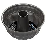 Chef Aid Gugelhupfform Ø 22,5 cm Runde Kuchenform aus Stahl mit...
