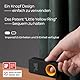 HOTO Laser Entfernungsmesser 30 m, ±2 mm Genauigkeit, Digital Laser Maßband Laser-Messgerät mit Bluetooth & OLED Display, USB-C Aufladung, m/ft/in Umschaltung, 7.3×3.3×1.7 cm, Zeigefingerring Design