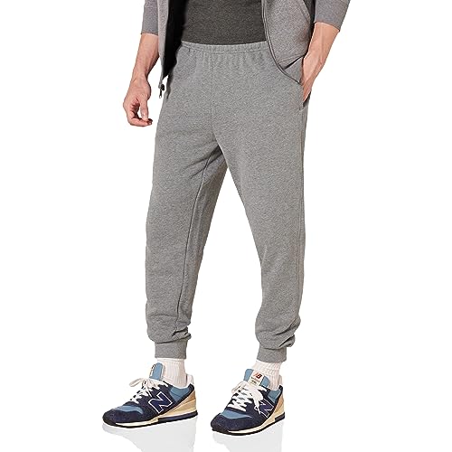 Amazon Essentials Men's Fleece Jogger Pant, Light Grey Heather, Medium #TOP4