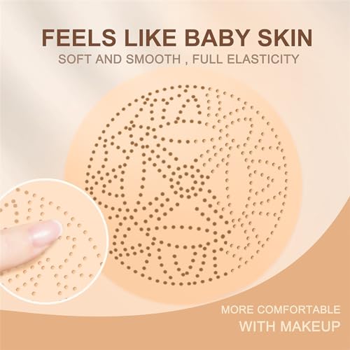 OETUIOW Cushion Foundation Concealer Full Coverage CC Cream, Nude - image 9