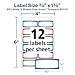 Avery(R) Durable Labels for Kids' Gear, 3/4