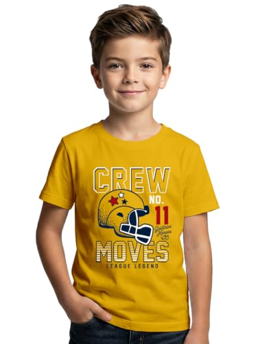 Image of XENOVAURBAN Kids Tshirt 2 Combo for Boys /Girls | Cotton Fabric | Graphic Printed Round Neck T-Shirt for Kids - KRN2-PRINTED-PAR