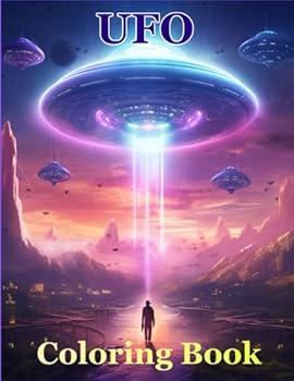 Paperback UFO Coloring Book