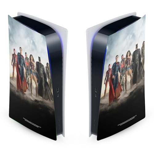 Peau Vinyle PS5 Digital Edition décor salon gaming Zack Snyder Justice League