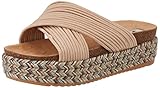 Sandalia Mtng Sandalias Planas Mustang 50403 Beig