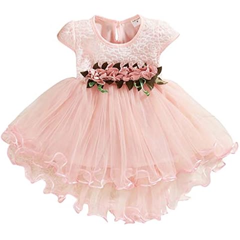 Clode Floral Tulle Baby Girl Dresses Cover