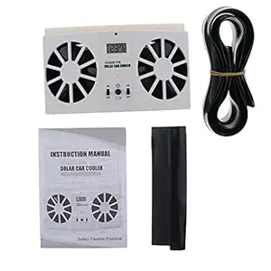 TOG Car Solar Dual Fan Front/Rear Window Air Vent Cooler Windshield black | Automotive Tools & Supplies | Hand Tools | Other Automotive Hand Tools