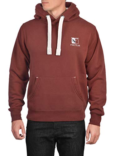 Noctua NP-H1.Brown, Hochwertiger Unisex Kapuzenpullover (Braun) (XXL)