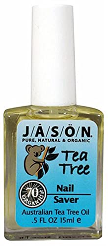 JASON Natural Cosmetics, Purifying Tea Tree, All Natural Nail Saver, 0.5 Oz