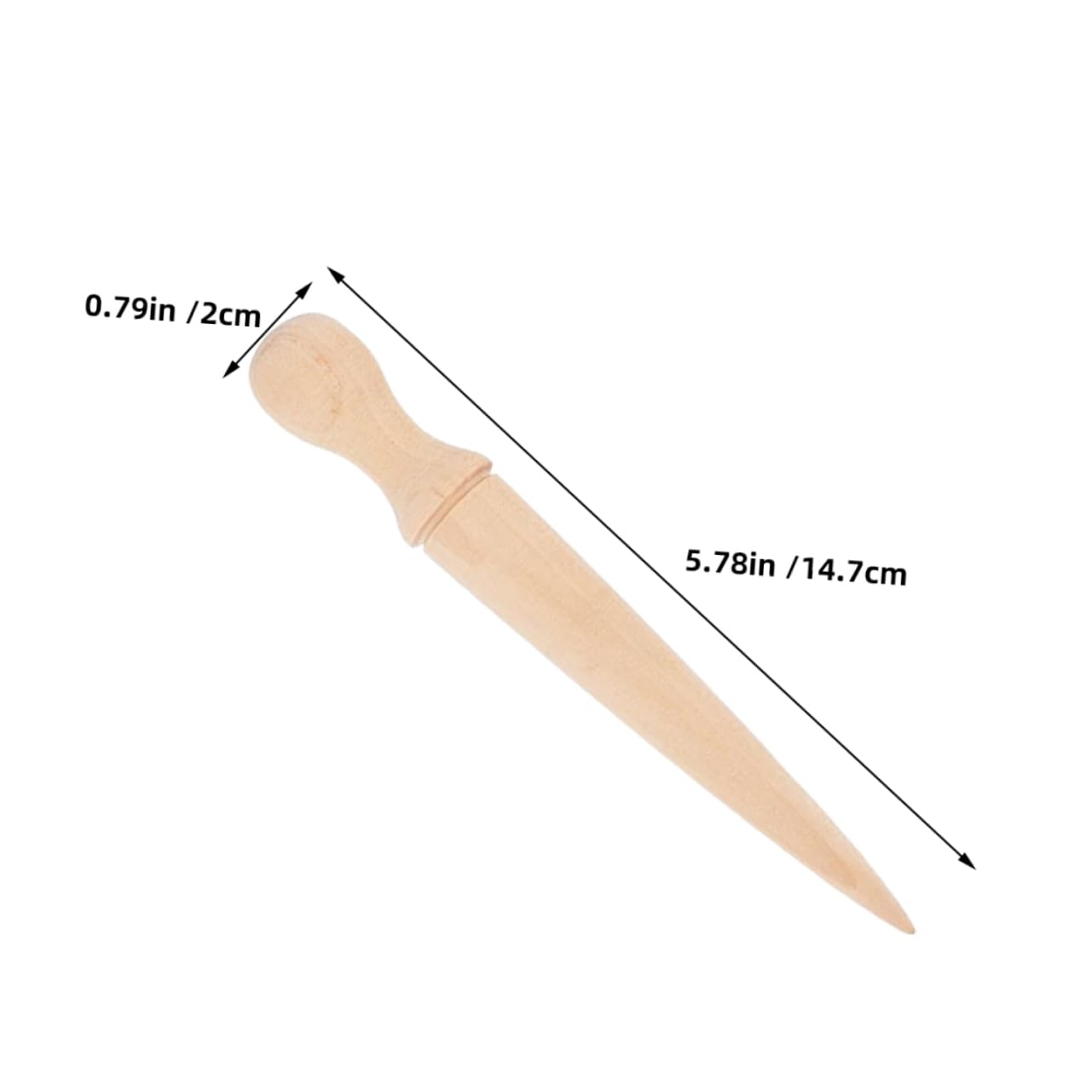 VICASKY 6pièces Outil De Jardinage Bois De Perceuses Pour Plantation De Jardin Outils Avec Prise Main Confortable Pour De Jardinage