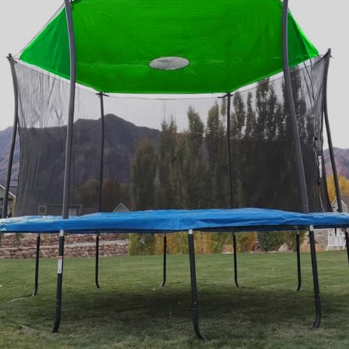 Auvent de trampoline en toile indéchirable et imperméable pour protection extérieure durable - 7
