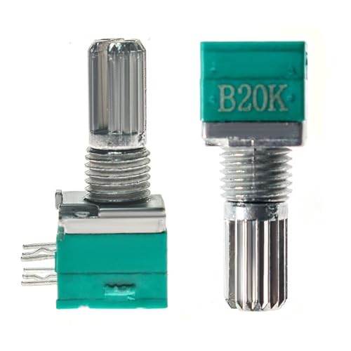 RK097NS RK097 B10K B5K B100K B1K B50K B20K 500K �V���t�g 15mm 6�s�� �I�[�f�B�I�A���v �V�[�����O�|�e���V�����[�^�L�b�g 5��(10K�I�[��)