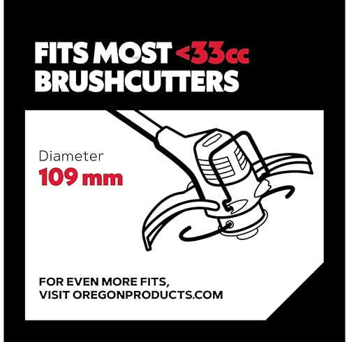 Oregon Lightning Load Pro Tap and Go Bump Feed 109mm Universal Strimmer Head, Trimmer Head for Grass, Weeds & Thick Vegetation, Fits Most Strimmer Models, Such as Stihl, Bosch, Ryobi, Worx and More - Image 2