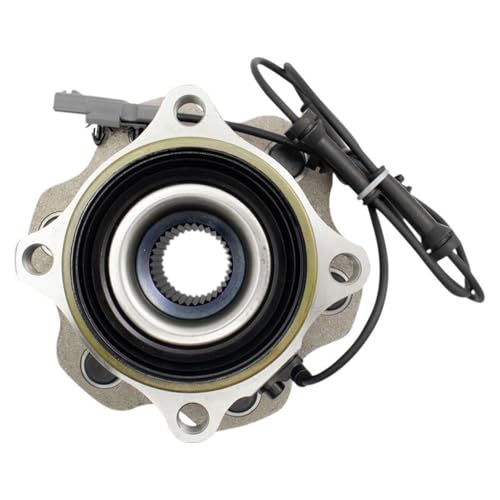 Image of Detroit Axle - 5.6L Rear Wheel Bearing Hubs for Infiniti QX56 QX80 Nissan Armada, 2 Wheel Bearing and Hubs Assembly Replacement Pair Hubs