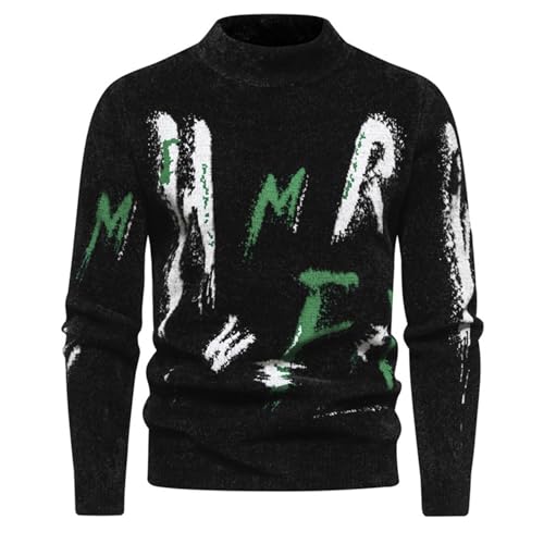 Men's Casual Sweater Slim Fit V Neck Lightweight Soft Knit Slim Fit Long Sleeve Pullover Top