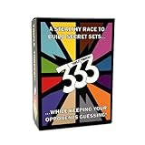 Triple Threes! (333 Launch Edition – Bring Rummy Vibes to Family Game Night! Unstoppable Game of Strategy & Surprise Twists, Fun & Easy to Learn for Kids, Travel Ready, Great Gift, 2+ Players