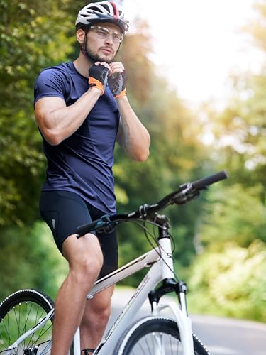 3&5 Pack Mens Athletic Shirts Performance Dry Fit Workout Gym Running Short Sleeve T-Shirt Moisture Wicking4