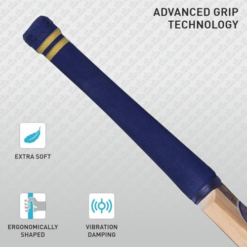 Image of GM Brava 444 English Willow Cricket Bat for Mens, Size - Mens