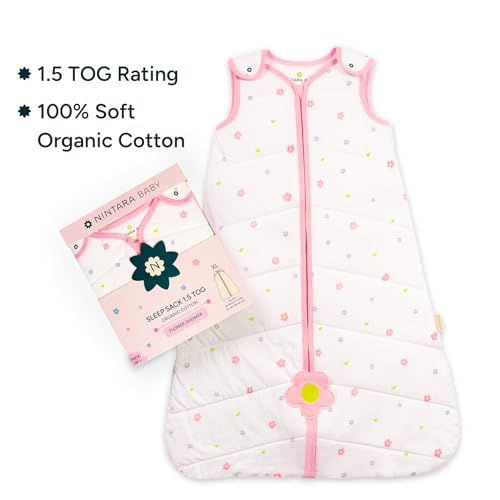 Image of NINTARABABY 1.5 TOG Sleep Sack - Organic Cotton