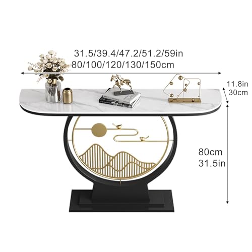 Mesa detras de los muebles del sofa para ganar espacio 3