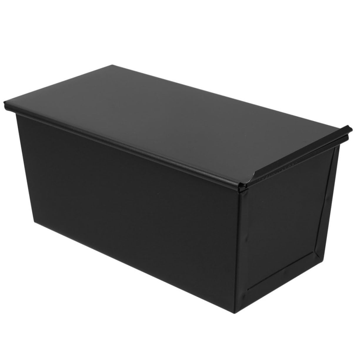 Alipis 5 Moldes Deslizantes Para Tostadas Con Bandeja De Drenaje Reutilizables Con Tapa De Silicona De Aluminio Pequeños Para Hornear De Hierro Negro