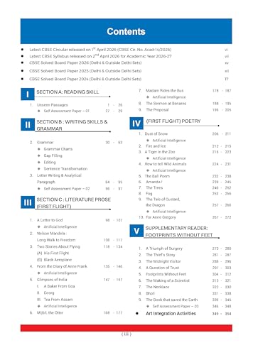 Image of Oswaal CBSE & NCERT One for All Class 10 | English Language & Literature | Based on Syllabus (April 2026) |NCERT & Competency-based questions| For 2027 Exam | With Oswaal AI