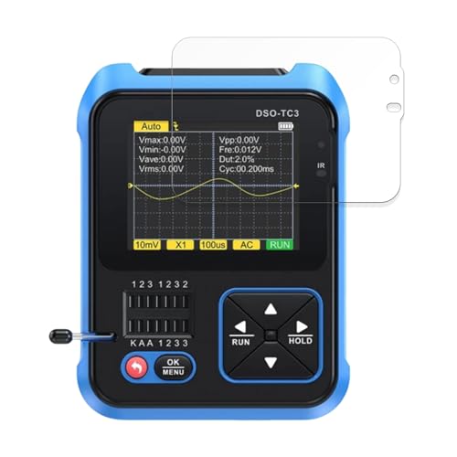 MotoMoto �t�B���� FNIRSI 3 in 1 �I�V���X�R�[�v DSO-TC3 �p �ی�t�B���� �ȖʑΉ� ���ȏC���ޗ� �������Ŕ����� ���{��