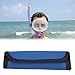 Yuecoom Buoyancy Sleeve, Snorkel Protective Sleeve Snorkeling Breathing Tube Floating Jacket Wet Tube Anti Sink Protective Cover (Blue)
