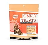 Simple Food Project The Freeze Dried Raw Cat Treats Grain Free, All Natural, with Just 1 Ingredient - Lamb Hearts