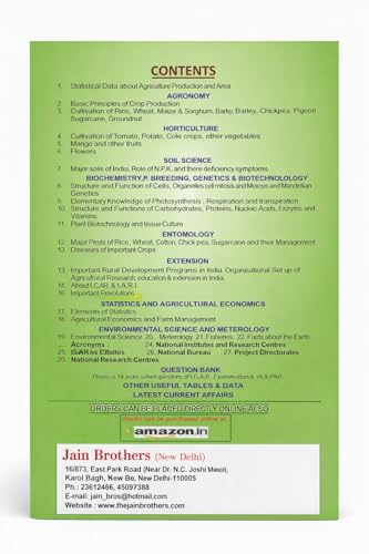 Image of General Agriculture for ICAR & Agri Competitive Exams 2026 (36th Edition) | 6200+ Solved Questions | JRF, SRF, ARS, PhD, IBPS AFO, NABARD | ... ... Questions + Current Affairs | 36th Edition)
