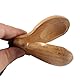 Enwye 2 Stück Holzkastagnetten, Spanische Handgefertigte Traditionelle Handschlaginstrumente, Holzfingerkastagnetten, Musikalische Schlaginstrumente, Souvenir, Holzfarbe