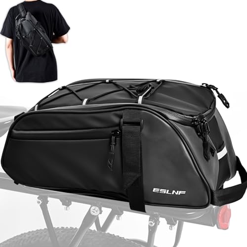 Holwim Fahrradtaschen für Gepäckträger, 8L Große Volumen...