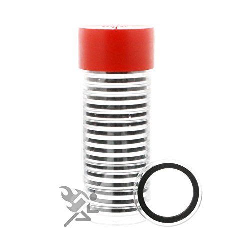 Contenedor rojo para monedas Air-Tite 32mm miniatura 2