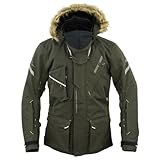 ラフアンドロード(ROUGH&ROAD) バイク用 WS プリマロフト ポーラージャケット FP ヘリンボーンダークオリーブ M RR7693HB-DO2