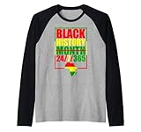 uomo black history month 24/7/365 - black history month 2023 maglia con maniche raglan