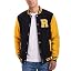 Black & Yellow - Chenille Letter R