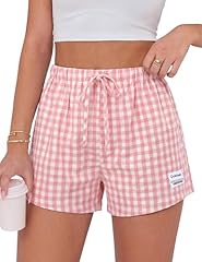 Pink White Plaid