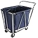 MERTNK Küche Bewegliche Wagen 6 Zoll Trolley Removable Taschen Mit Wäschekorb Schwere Waschküche Waschkugel Wäsche Waschmittel Warenkorb Für Industrie/Blue