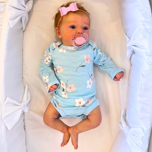 Muñeca Reborn Bebé Realista de 46 cm miniatura 1