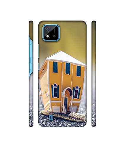 Image of Amazon Brand - Solimo Basic Case for Realme C20 (Plastic Multicolor)