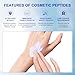 INNOCOSVATE GHK-Cu Copper Peptide Powder 99.9% Pure -Cosmetic Grade Blue Copper Peptide for Anti-Aging & Skin Repair -Ultra-Fine Soluble Crystals（1G）