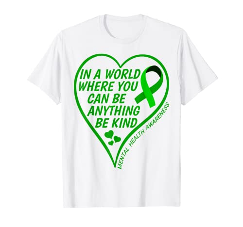 Mental Health Awareness Month 2023 - Be Kind Mental Health Camiseta