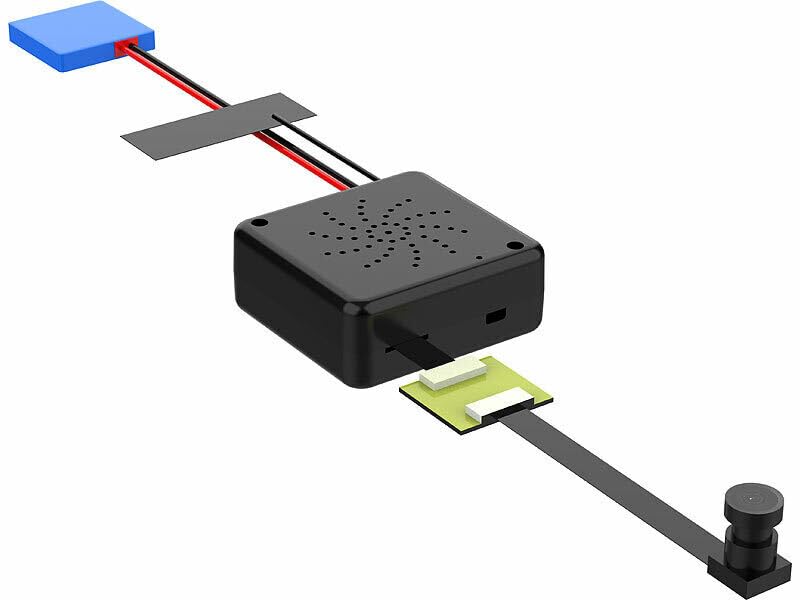 Somikon Micro-caméra GSM 4G connectée Full HD DV-330.Mini avec capteur de Mouvement