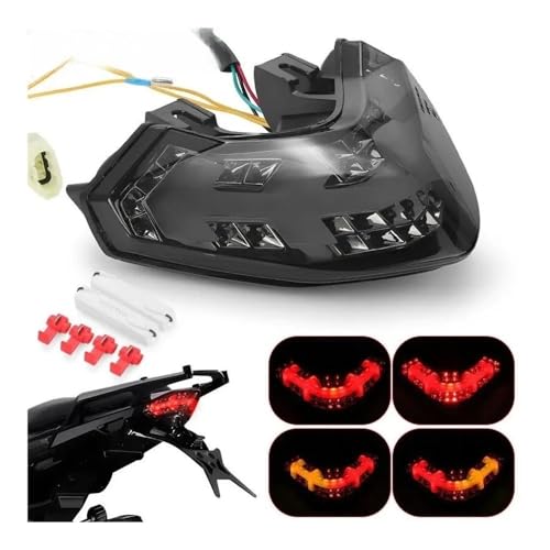 Feu arrière LED E11 homologué pour une intégration esthétique moto - 2