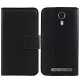 Gukas Design Genuine Leather Case for NUU A3 5' Wallet Premium Flip Protection Cover Skin Pouch with...