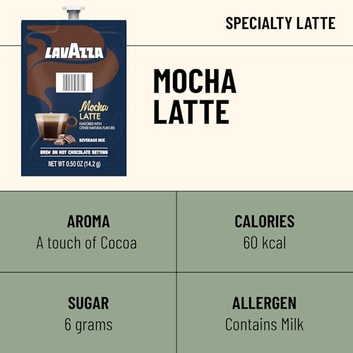 Image of Flavia Lavazza Mocha Latte Freshpacks works only with Flavia Brewers (Case of 36)