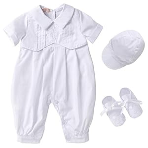 Booulfi Boys Christening Outfit 0-18 Months Baby Boy Baptism Outfit